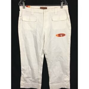 Lee Jeans One True Fit Slight Flare Capri Womens 9/10 P Preppy Capsule Normcore